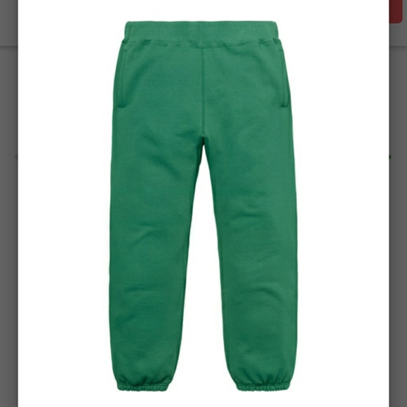 supreme corner label sweatpants
